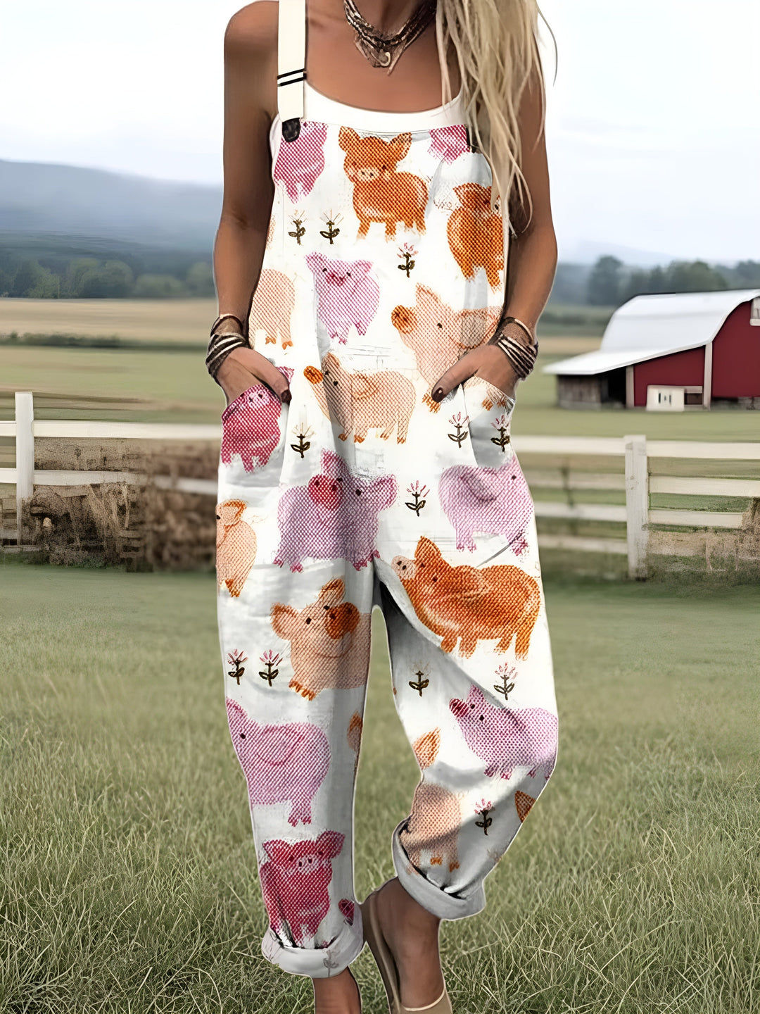 Molly | Farm Pig Overalls