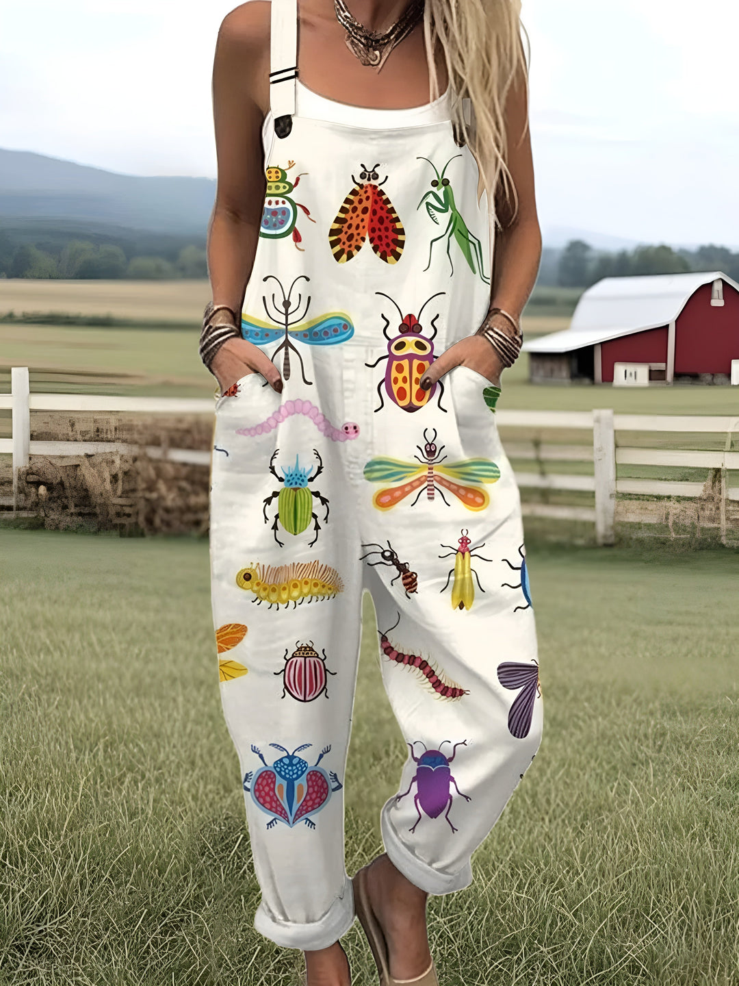Iris | Colorful Insect Overalls