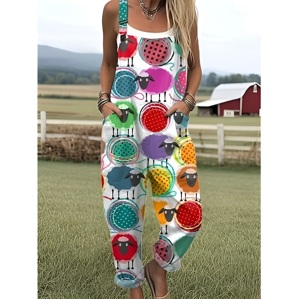 Paula | Colorful Sheep Overalls