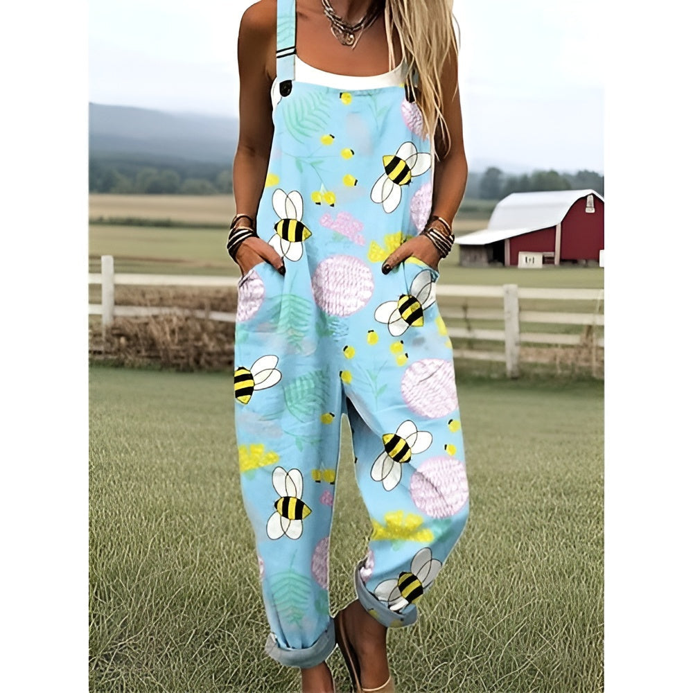 Nina | Cheerful Bee Overalls