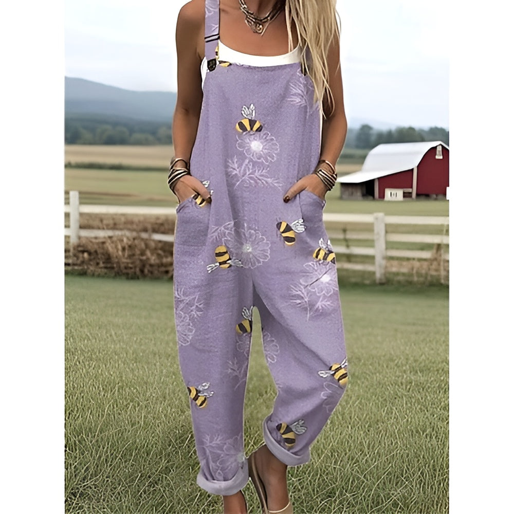Vera | Bee Blossom Overalls