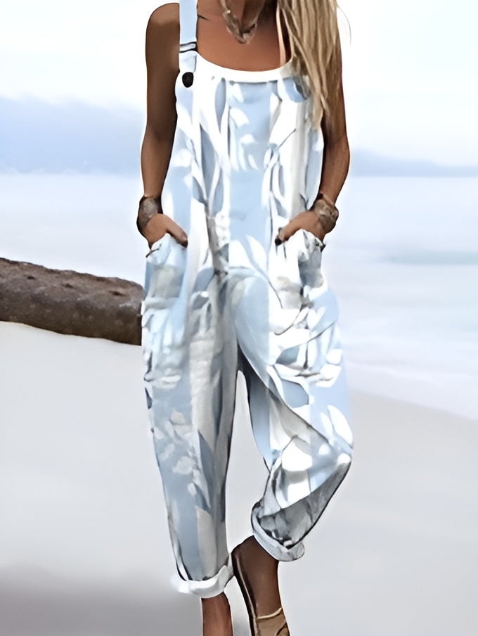 Sylvia | Breezy Leaf Overalls