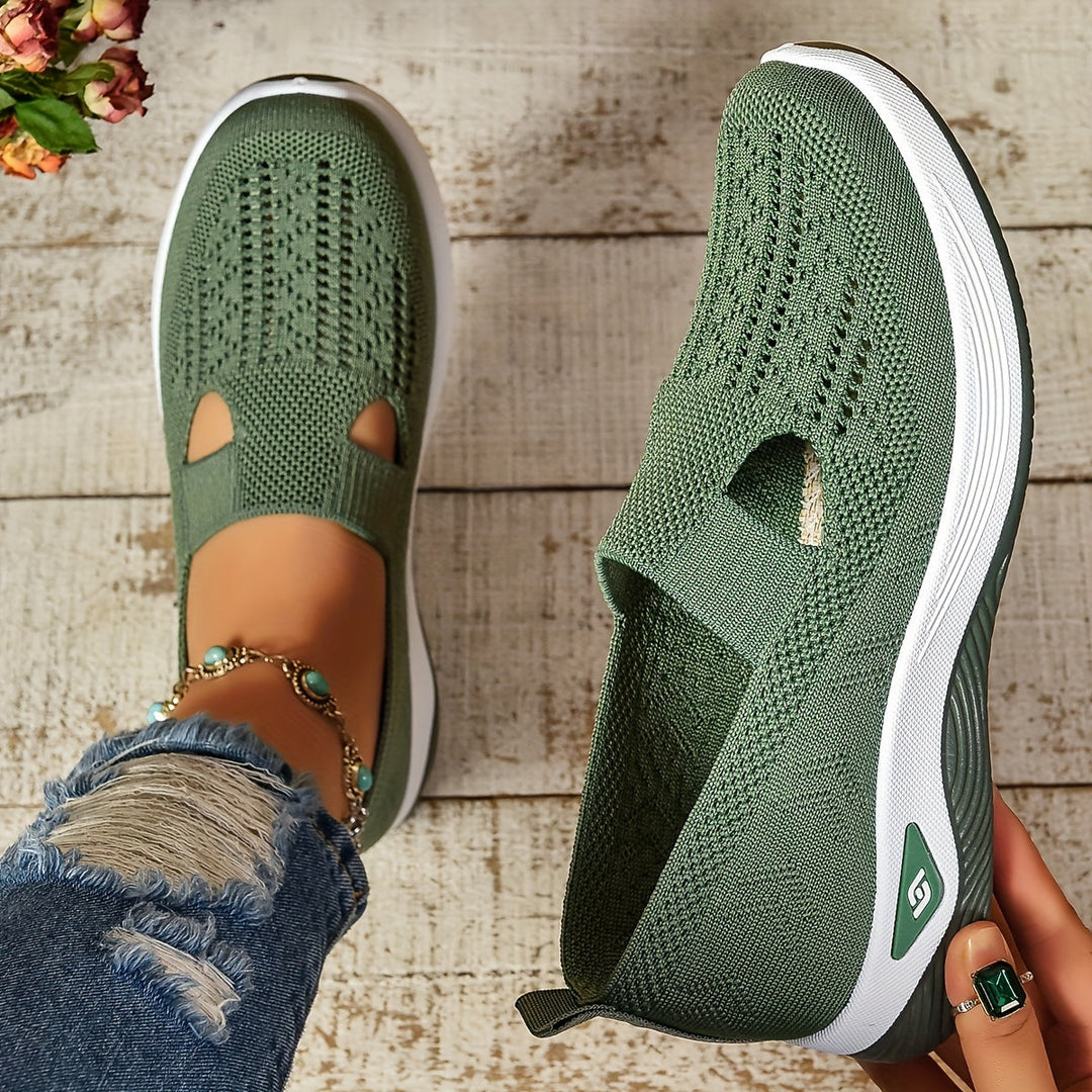 Marilyn | Cushioned Knit Loafers
