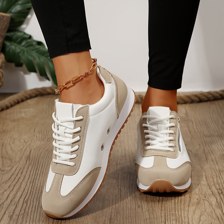 Clara | Everyday Lace-Up Comfort Sneakers