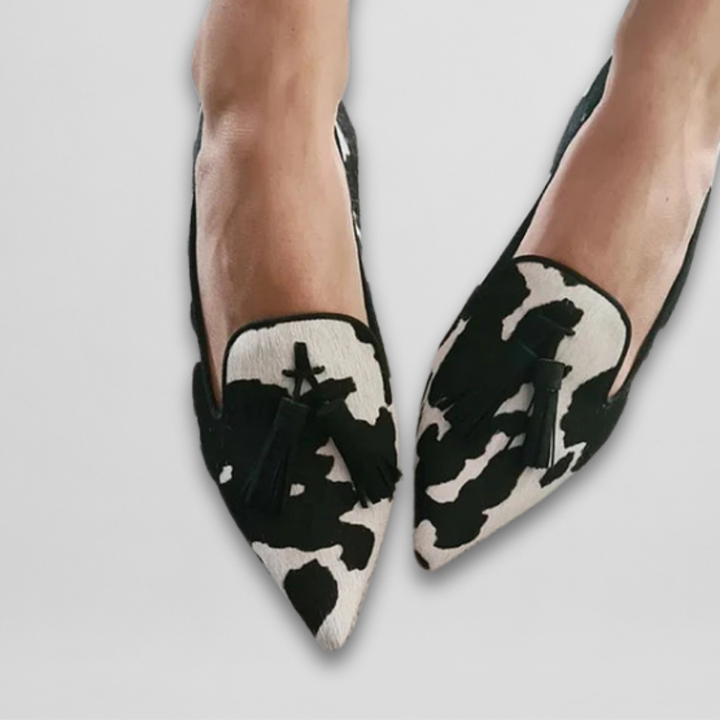 Tessa | Tassel Detail Statement Loafers