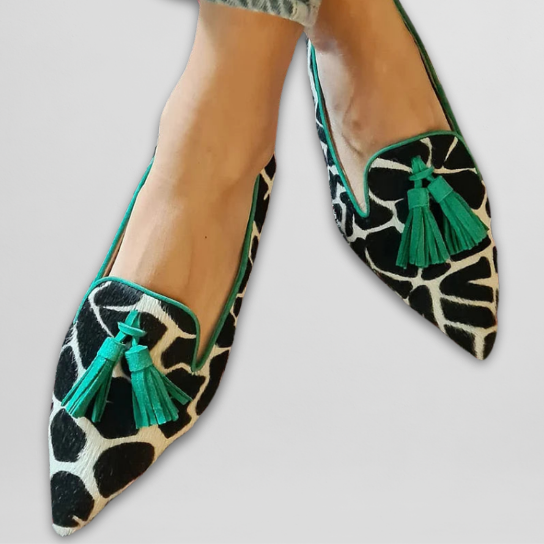 Tessa | Tassel Detail Statement Loafers