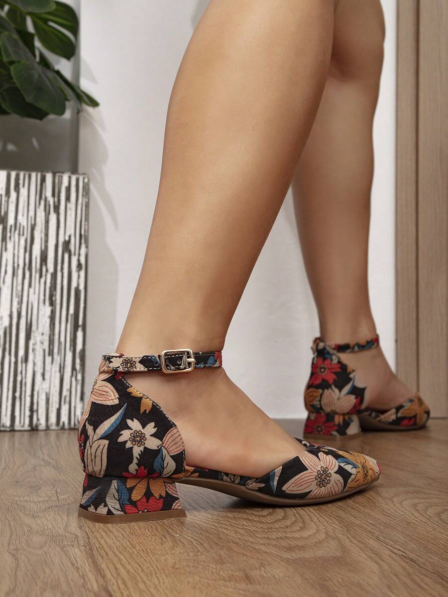Nikora | Elegant Floral Flats