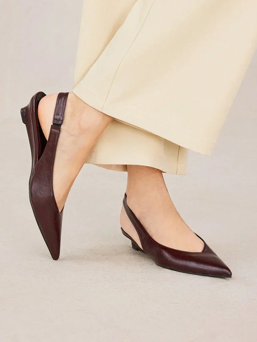 Poppy | Chic Slingback Heels