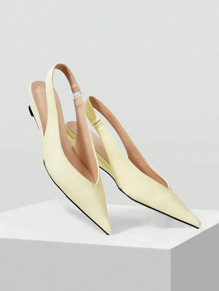 Poppy | Chic Slingback Heels