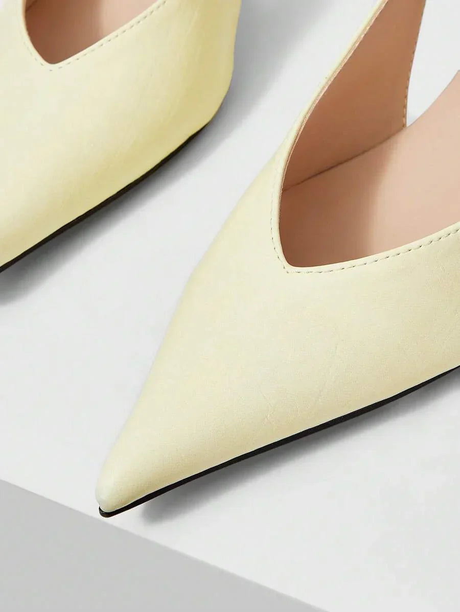 Poppy | Chic Slingback Heels
