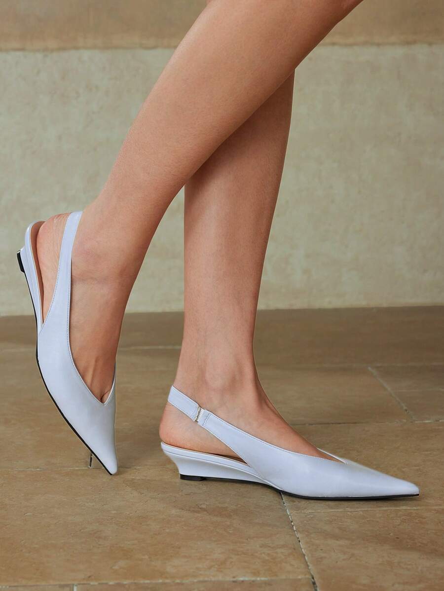 Poppy | Chic Slingback Heels