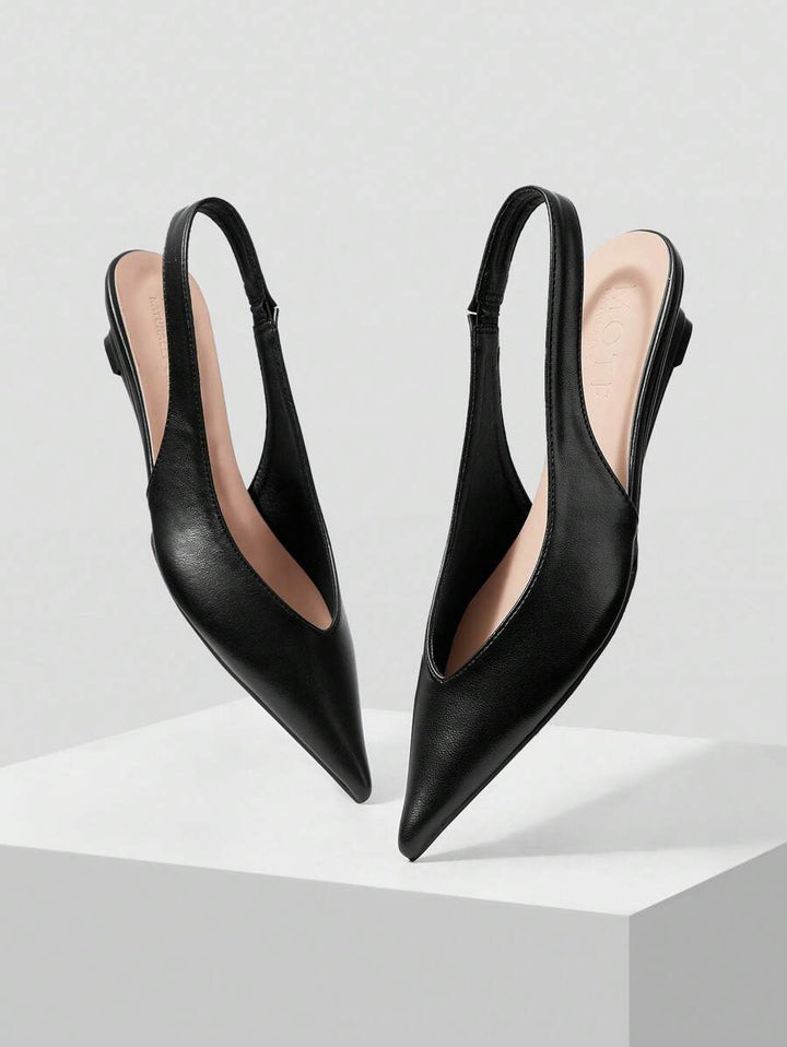 Poppy | Chic Slingback Heels