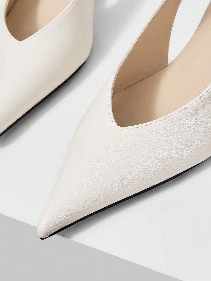 Poppy | Chic Slingback Heels