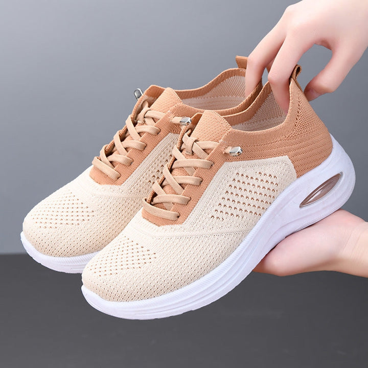 Rosa | Knit Air Cushion Walking Sneakers