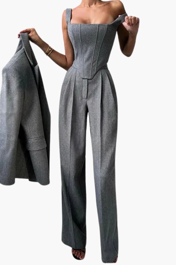 Veronica | Structured Power Trio Set
