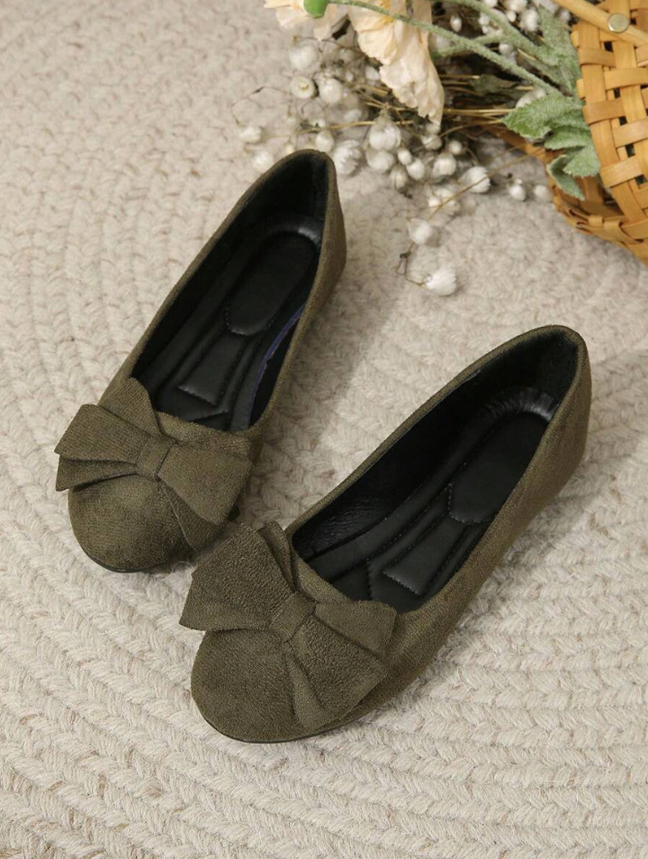 Lorna | Bow Detail Comfort Flats