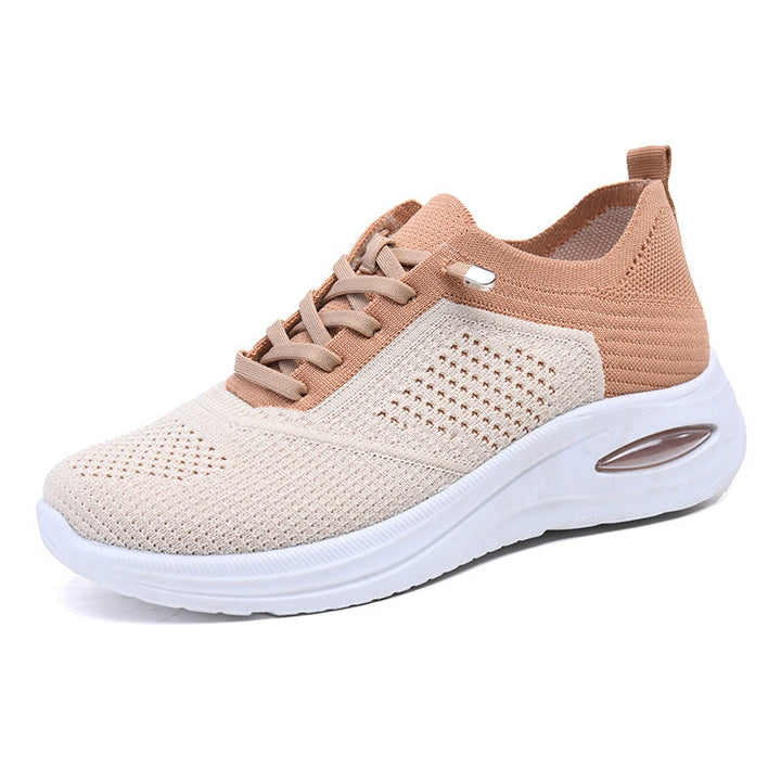 Rosa | Knit Air Cushion Walking Sneakers