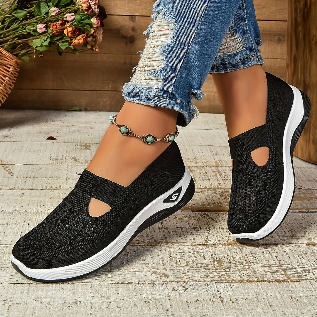 Marilyn | Cushioned Knit Loafers