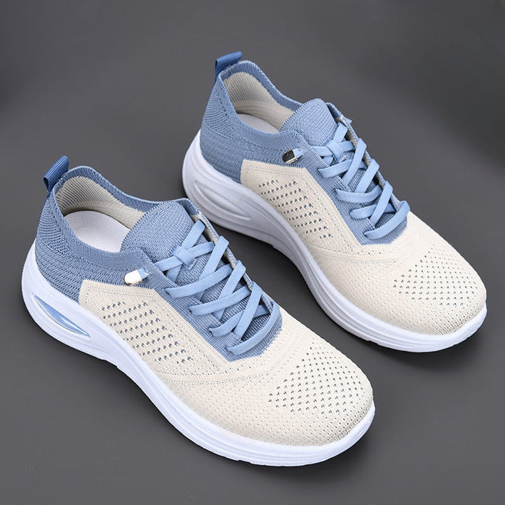 Rosa | Knit Air Cushion Walking Sneakers