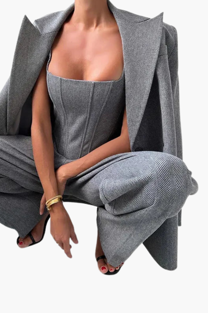 Veronica | Structured Power Trio Set
