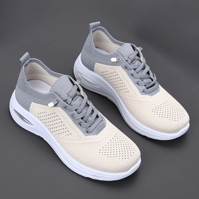 Rosa | Knit Air Cushion Walking Sneakers