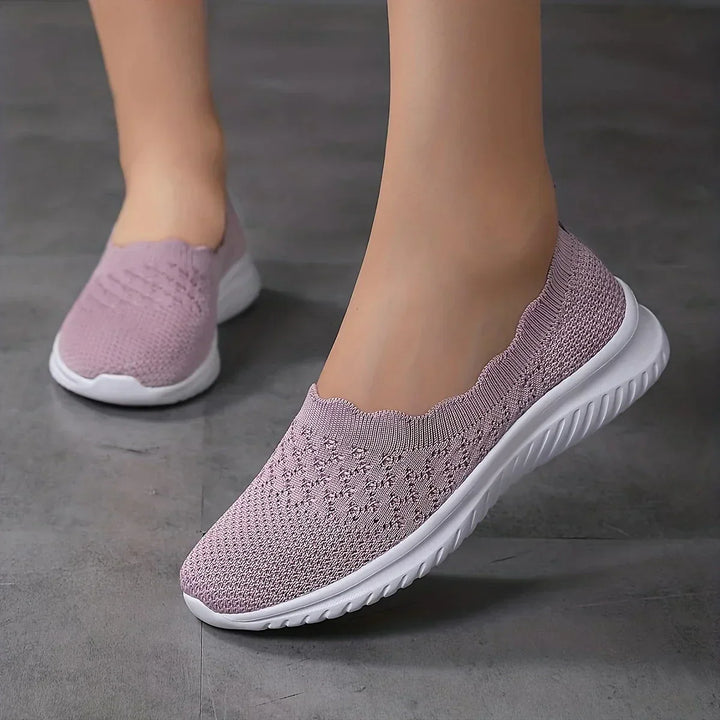 Ella | Lightweight Slip-On Knit Sneakers