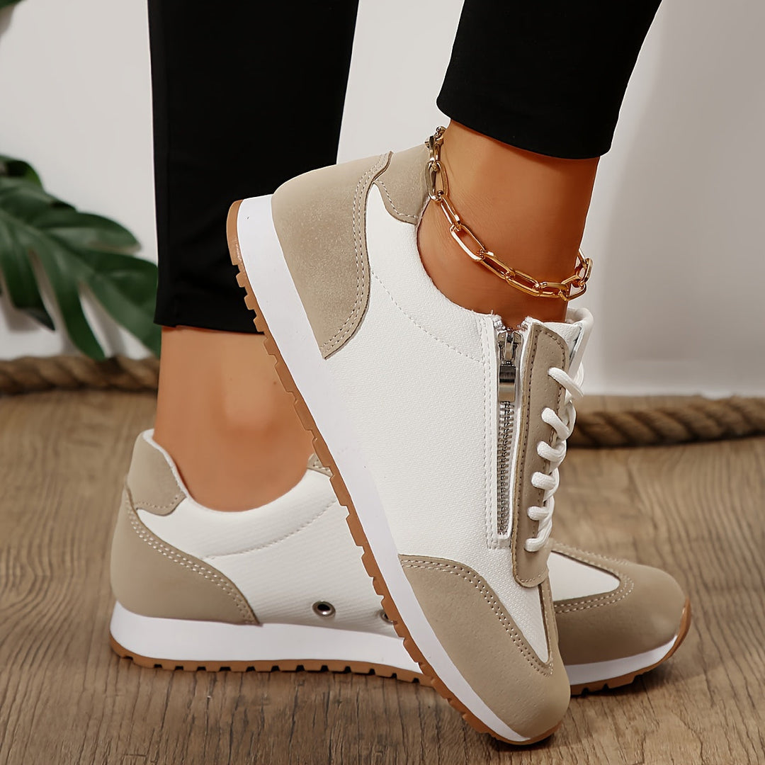 Clara | Everyday Lace-Up Comfort Sneakers