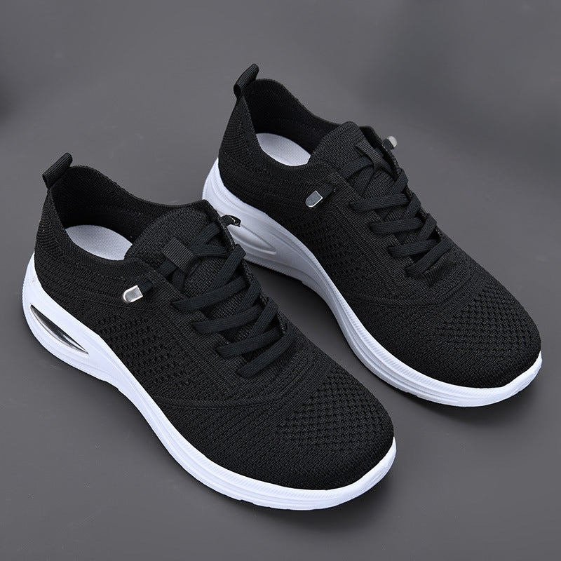Rosa | Knit Air Cushion Walking Sneakers