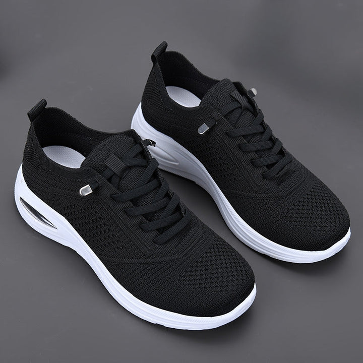 Rosa | Knit Air Cushion Walking Sneakers