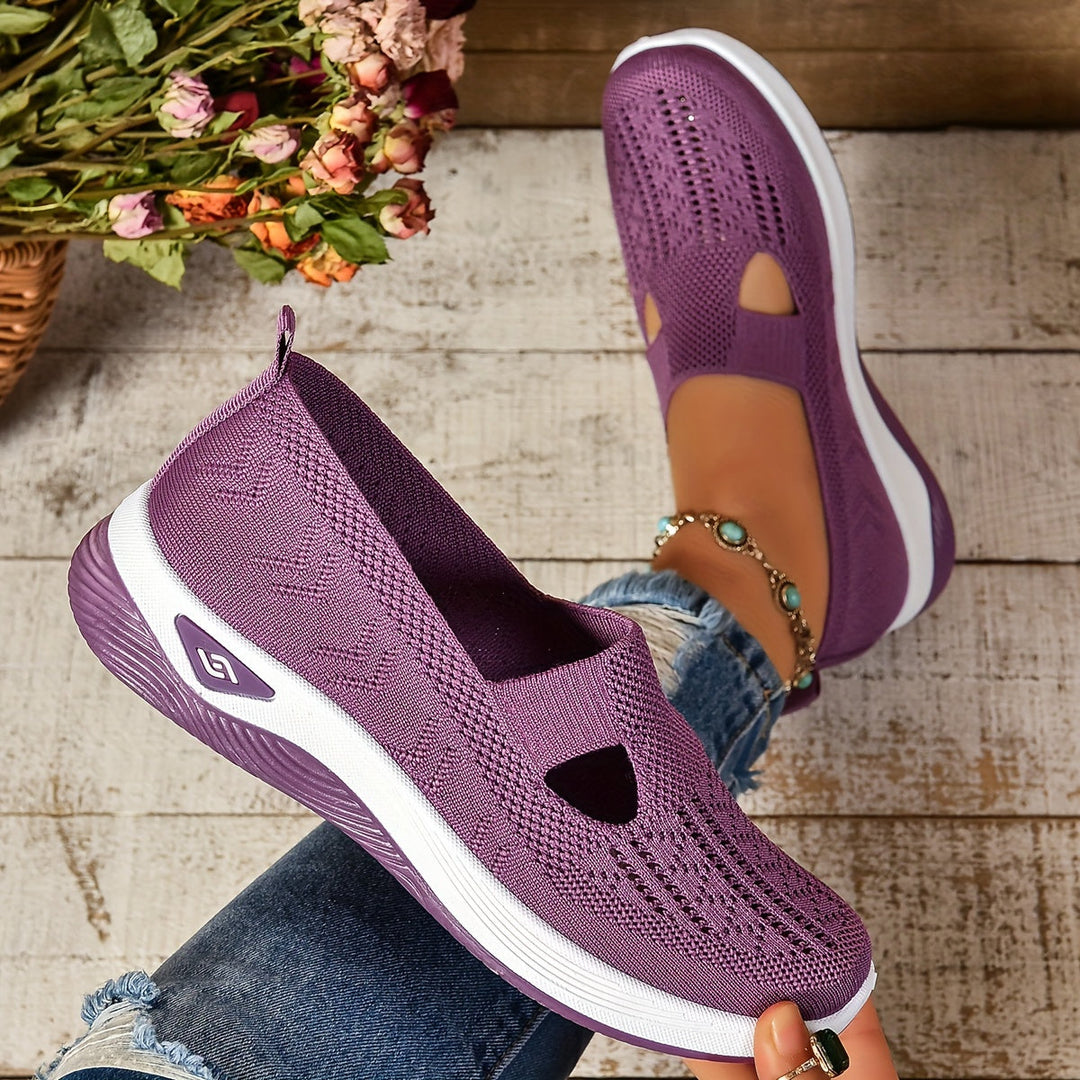 Marilyn | Cushioned Knit Loafers