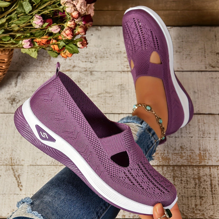 Marilyn | Cushioned Knit Loafers