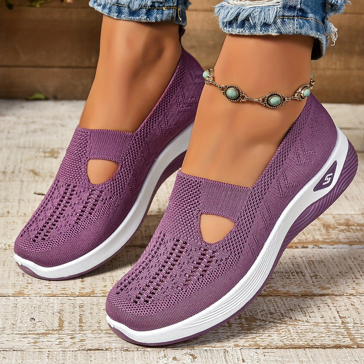 Marilyn | Cushioned Knit Loafers