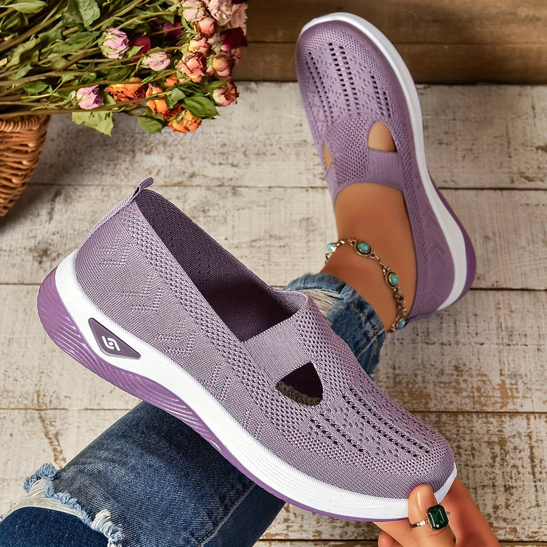 Marilyn | Cushioned Knit Loafers
