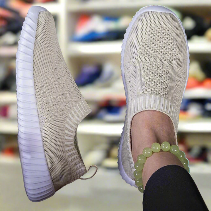 Nina | Stretch Knit Slip-On Sneakers