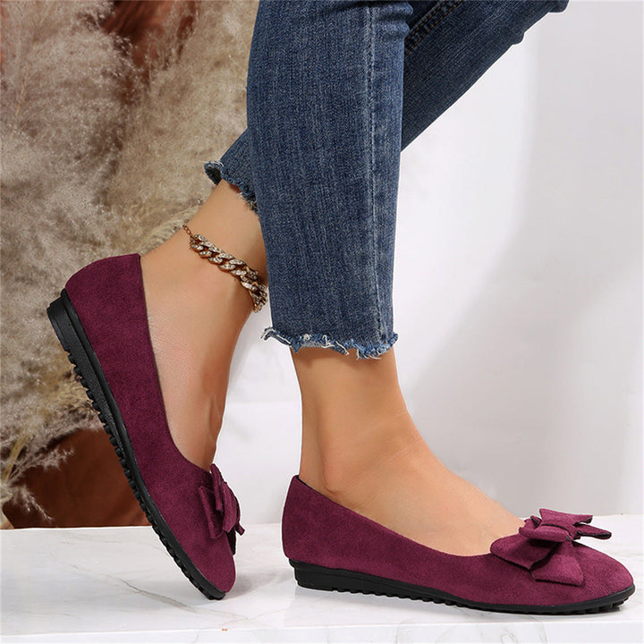 Lorna | Bow Detail Comfort Flats