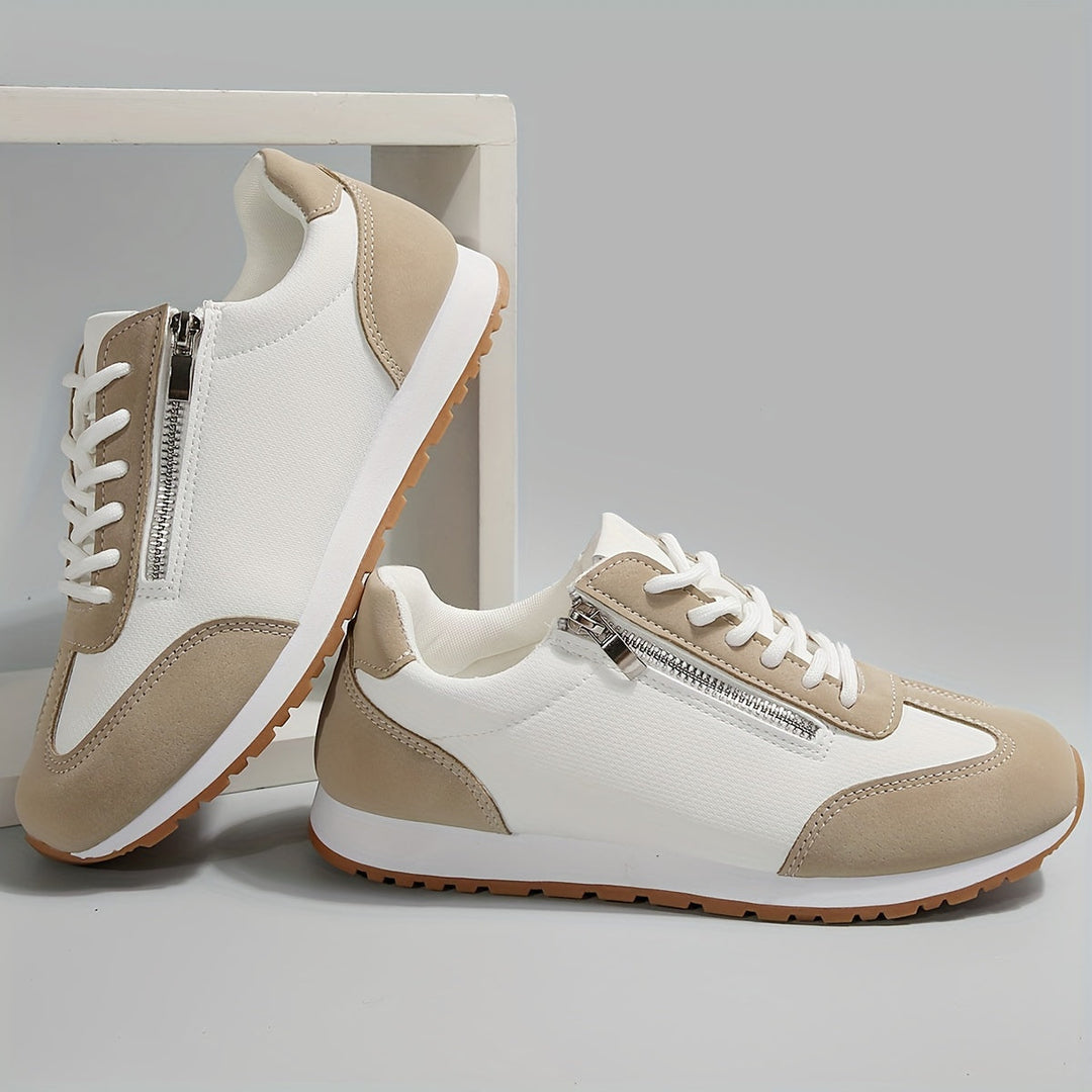 Clara | Everyday Lace-Up Comfort Sneakers