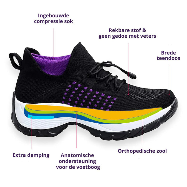 Tina | Arch Support Walking Sneakers