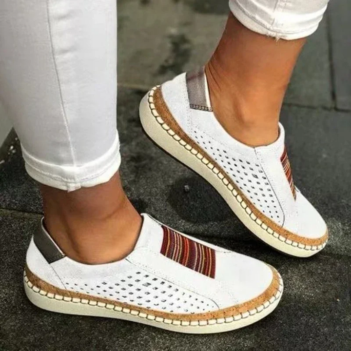 Paula | Stretch Band Casual Loafers