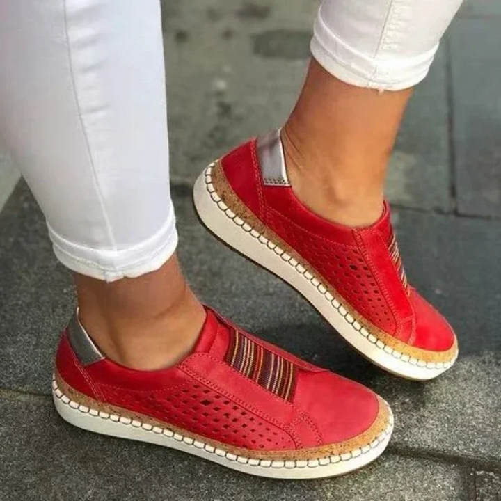 Paula | Stretch Band Casual Loafers
