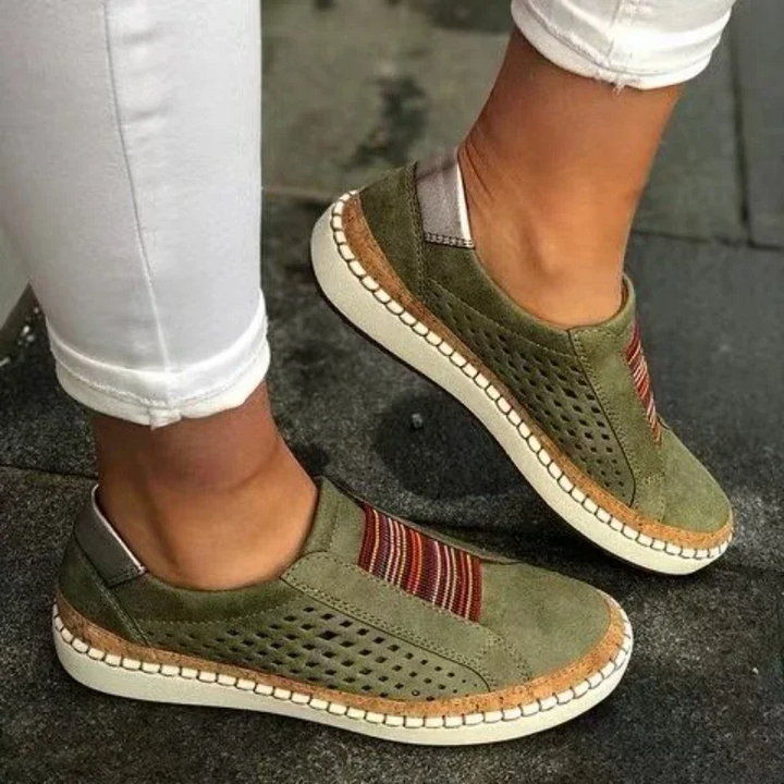 Paula | Stretch Band Casual Loafers