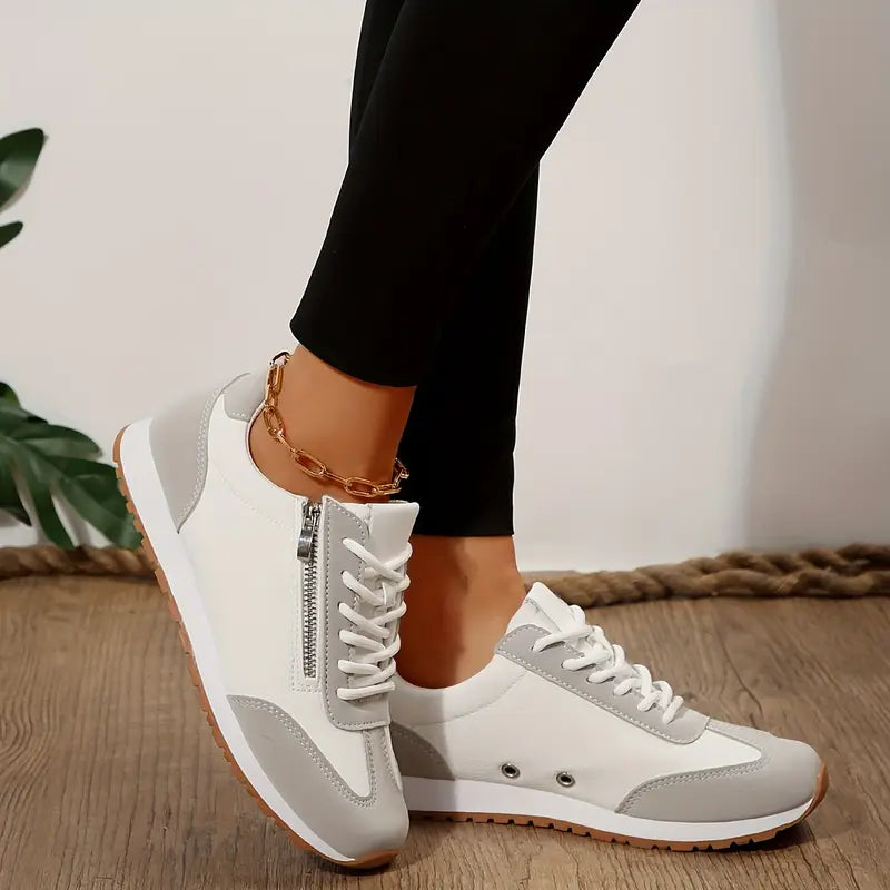 Clara | Everyday Lace-Up Comfort Sneakers