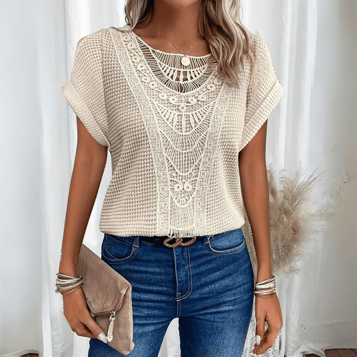 Clara™ | Elegant Knitted V-Neck Sweater