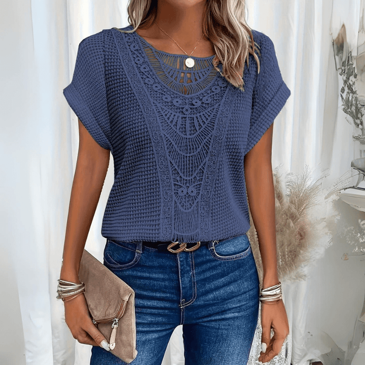 Clara™ | Elegant Knitted V-Neck Sweater