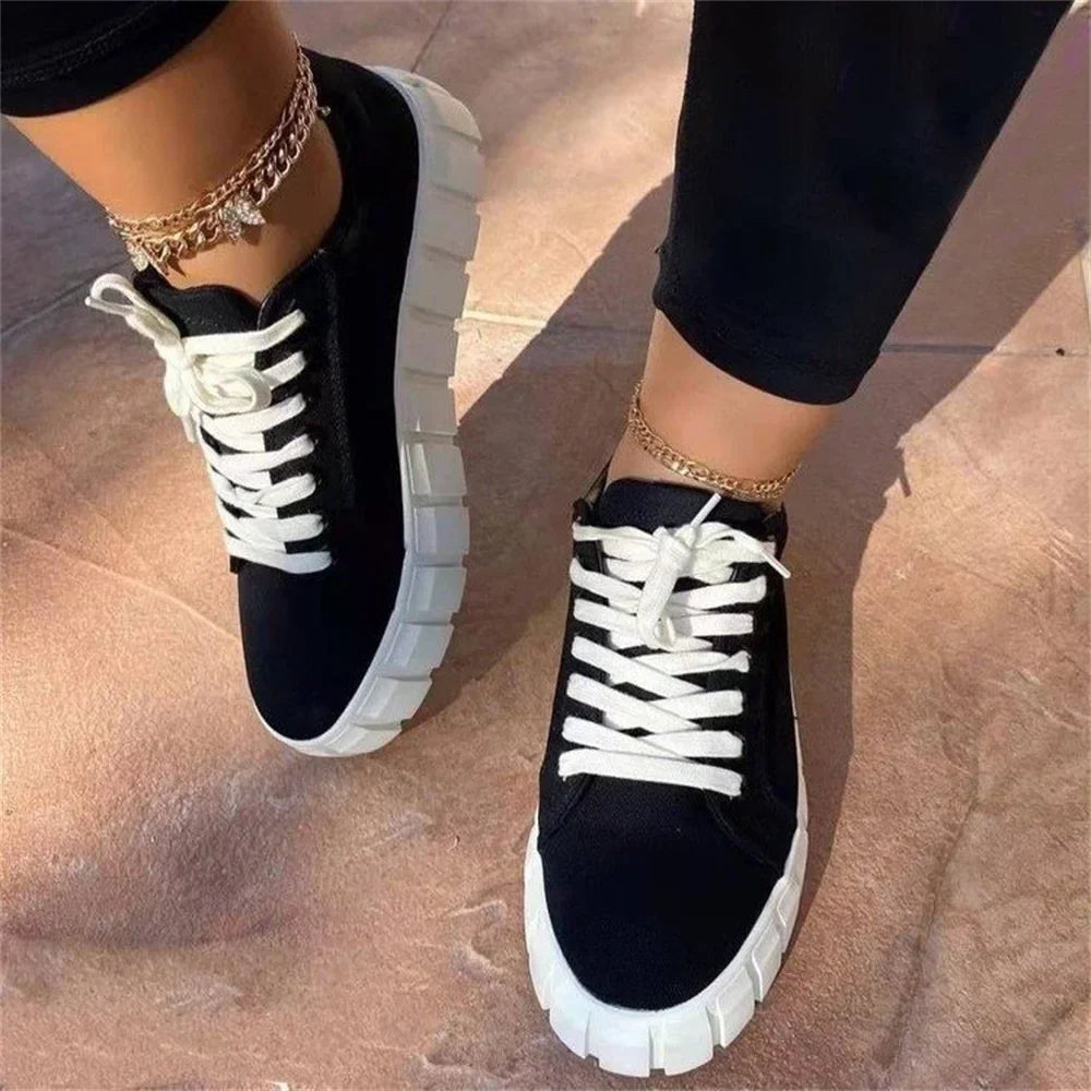 Zara | Chunky Sole Statement Sneakers
