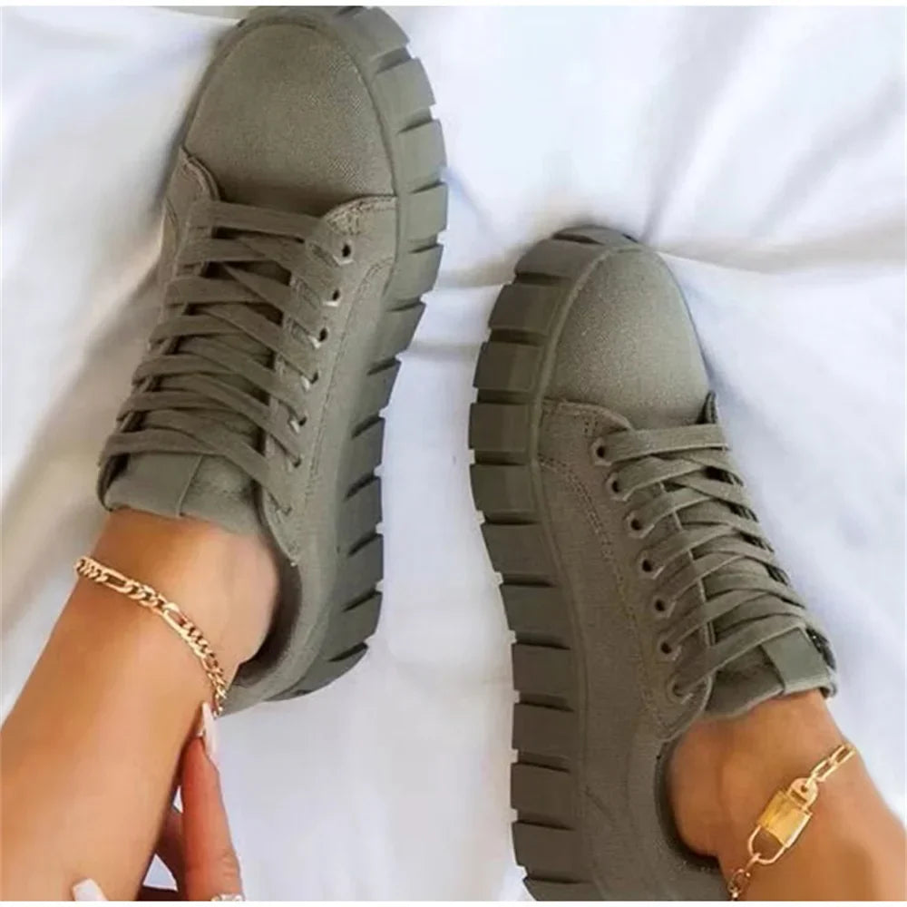 Zara | Chunky Sole Statement Sneakers