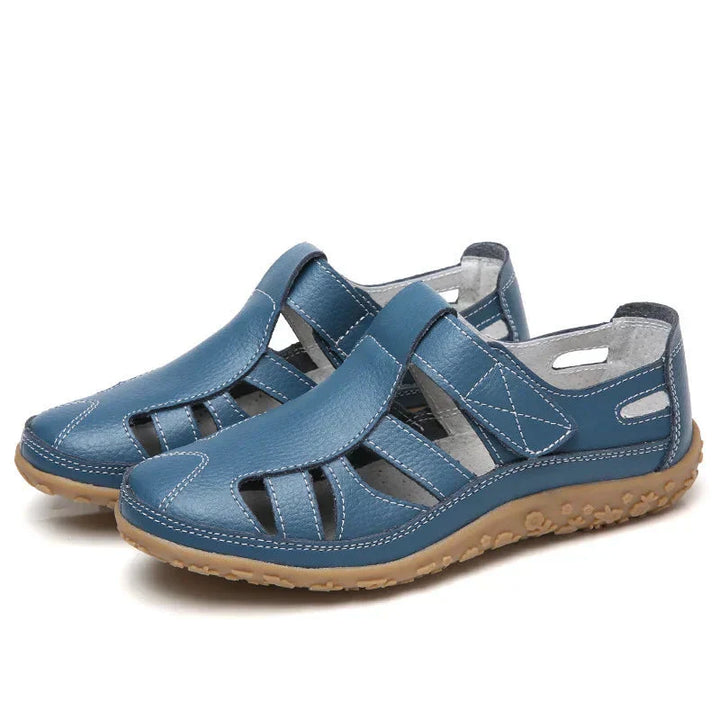 Harriet | Closed-Toe Cutout Comfort Sandals