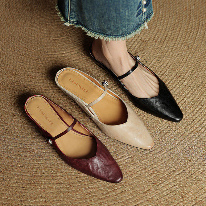 Orella™ - Genuine Leather Mules