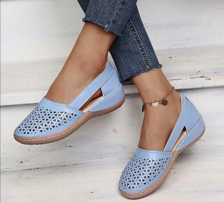 Lena | Breathable Comfort Slip-On Flats