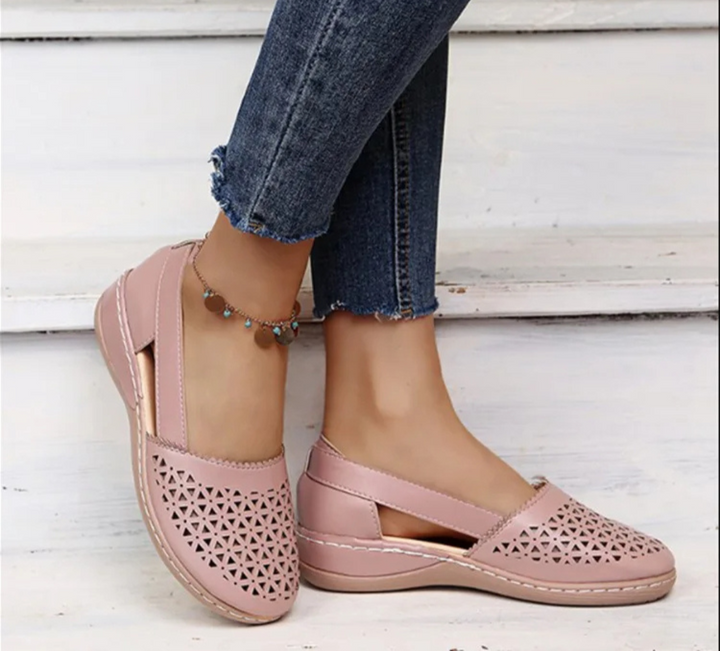 Lena | Breathable Comfort Slip-On Flats