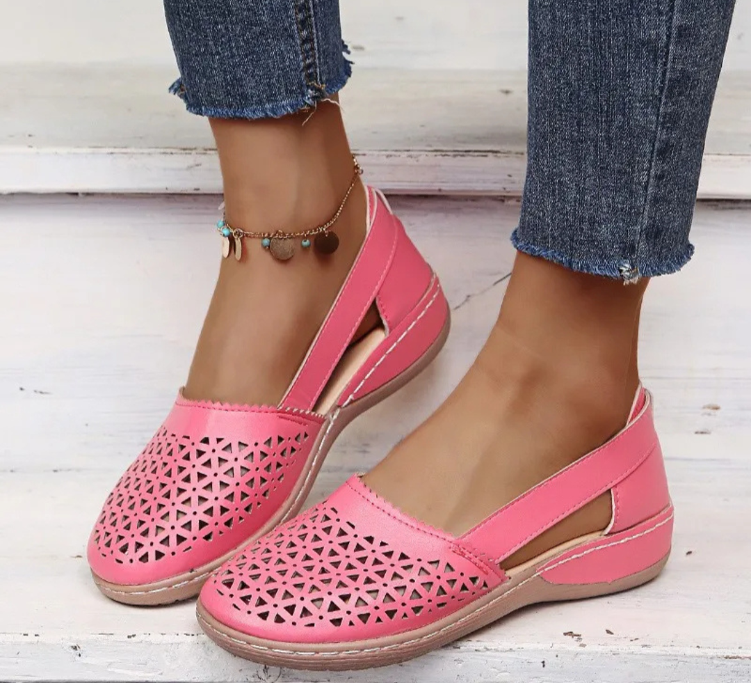 Lena | Breathable Comfort Slip-On Flats